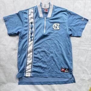 Vintage Nike Men's Short Sleeve UNC T-Shirt Size Y XL Mens Small Carolina Blue